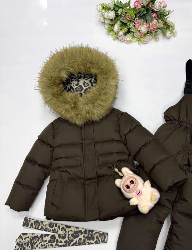 зимний костюм для девочки,детский пуховик,костюм зима,детская зимняя куртка,монклер комбинезон раздельный