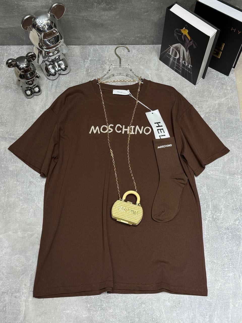 футболки женская,футболки moschino,футболки модные,футболки оверсайз,футболка