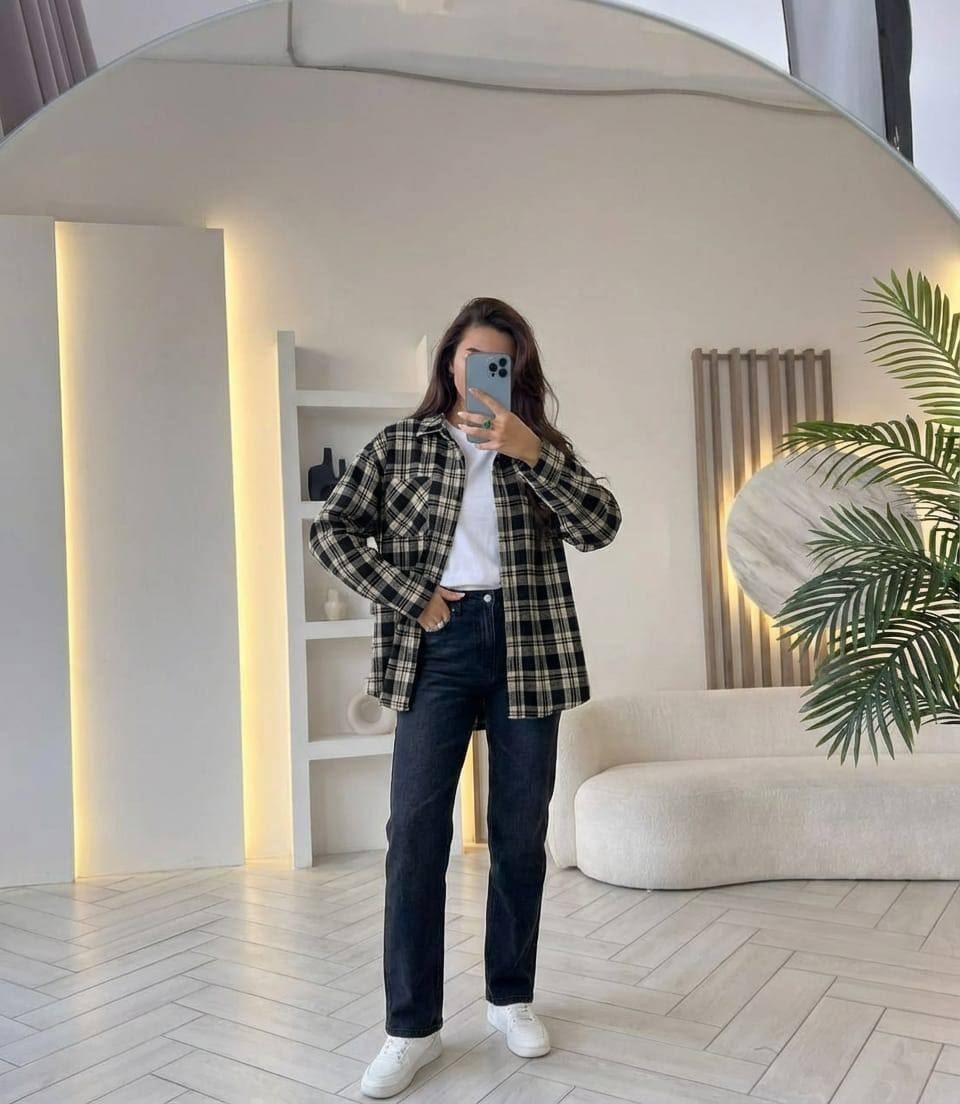рубашка в клетку женская,рубашка в клетку,рубашка в клетку оверсайз на кнопках,рубашка в клетку женская теплая оверсайз без кармана,женская рубашка в клетку оверсайз
