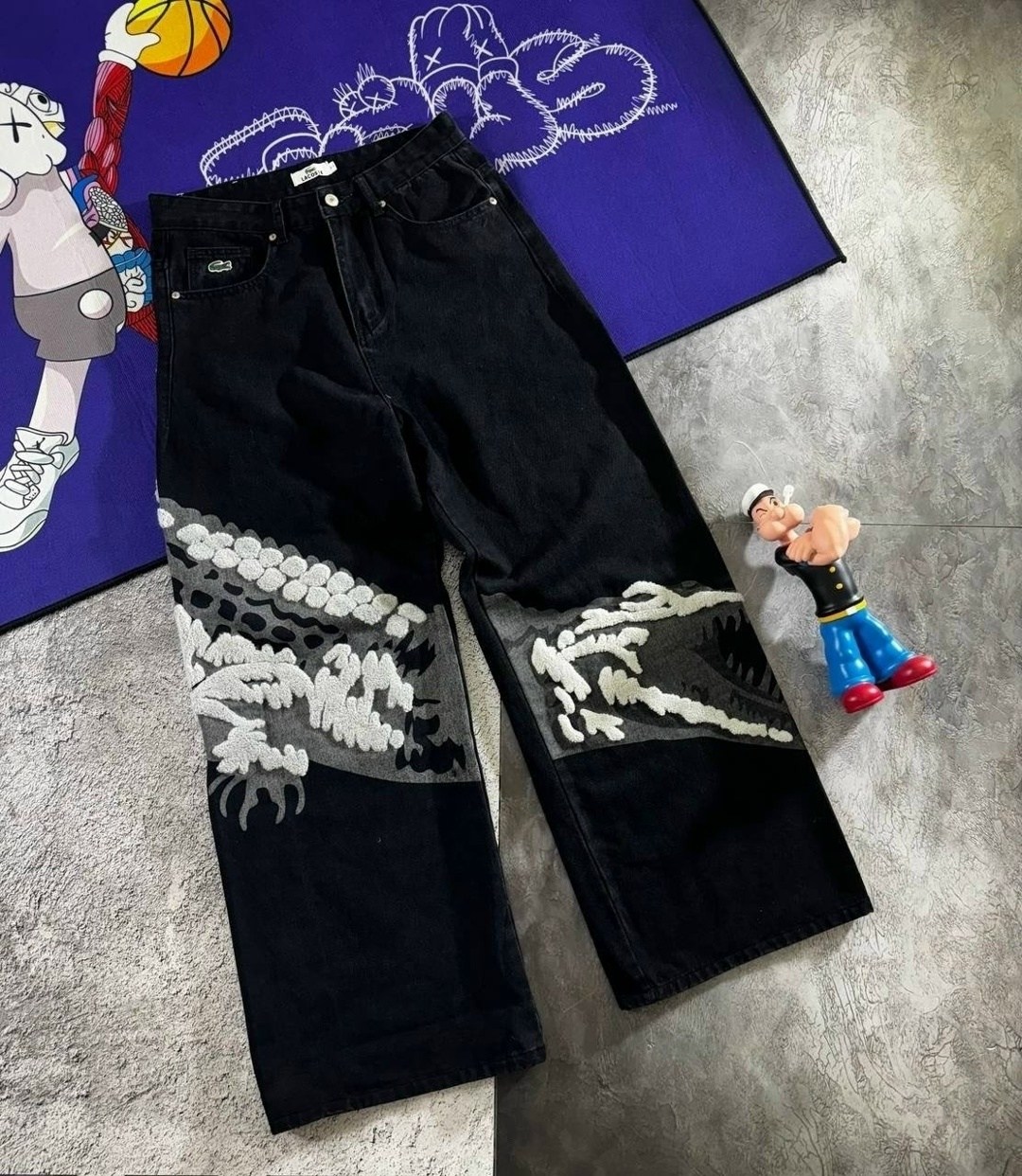 джинсы lacoste с крокодилом широкие,мужские джинсы,джинсы лакоста широкие мужские,джинсы широкие,брюки джинсы