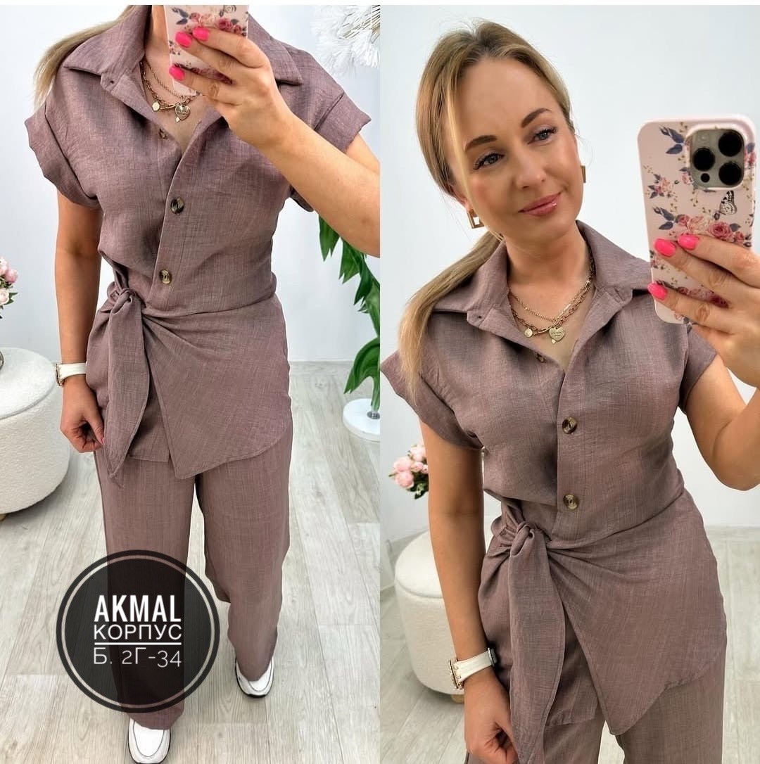костюм женский двойка с брюками,женский костюм двойка ткань лён,костюм двойка лен,костюм женский,костюм женский летний брючный
