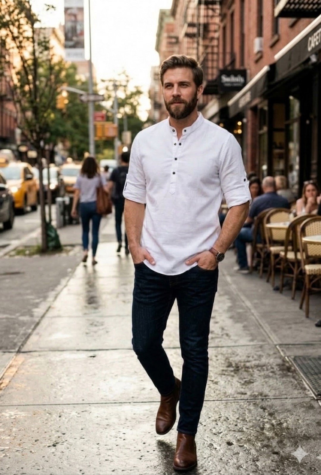 мужской стиль кэжуал,мужской повседневный стиль,мужской повседневный стиль одежды,мужская мода,голубые брюки белая рубашка