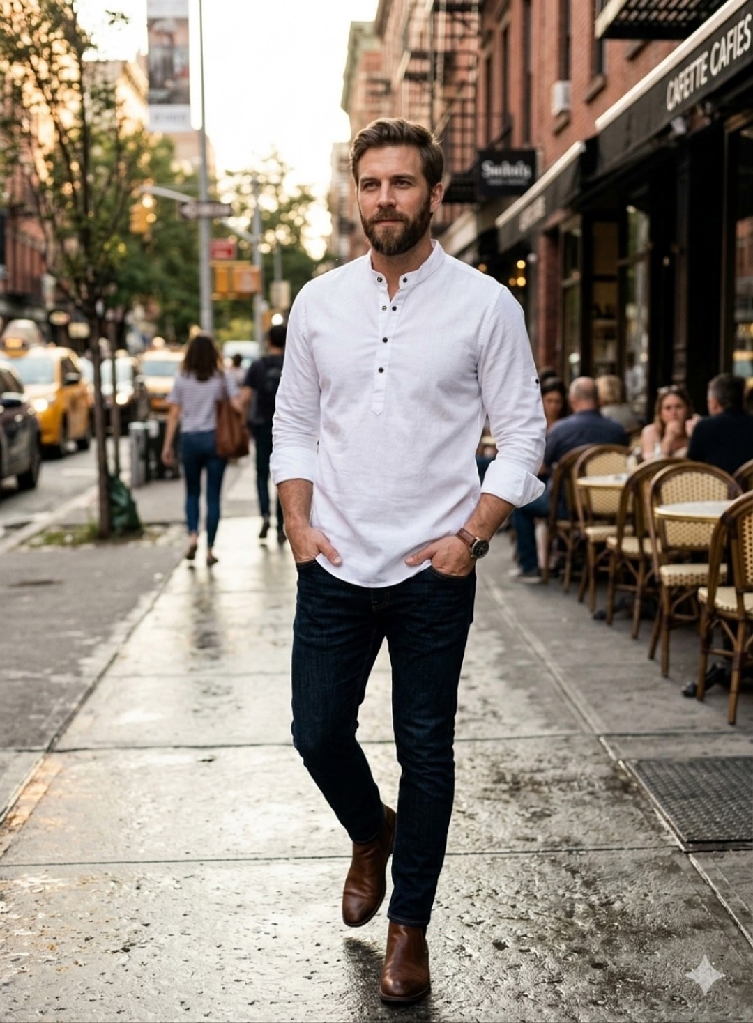 мужской стиль кэжуал,мужской повседневный стиль,мужской повседневный стиль одежды,мужская мода,голубые брюки белая рубашка