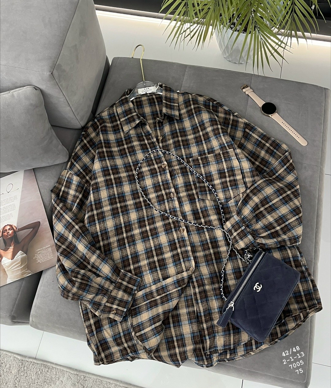 рубашка женская оверсайз в клетку,рубашка в клетку,рубашка в клетку женская,клетчатая рубашка,повседневная рубашка