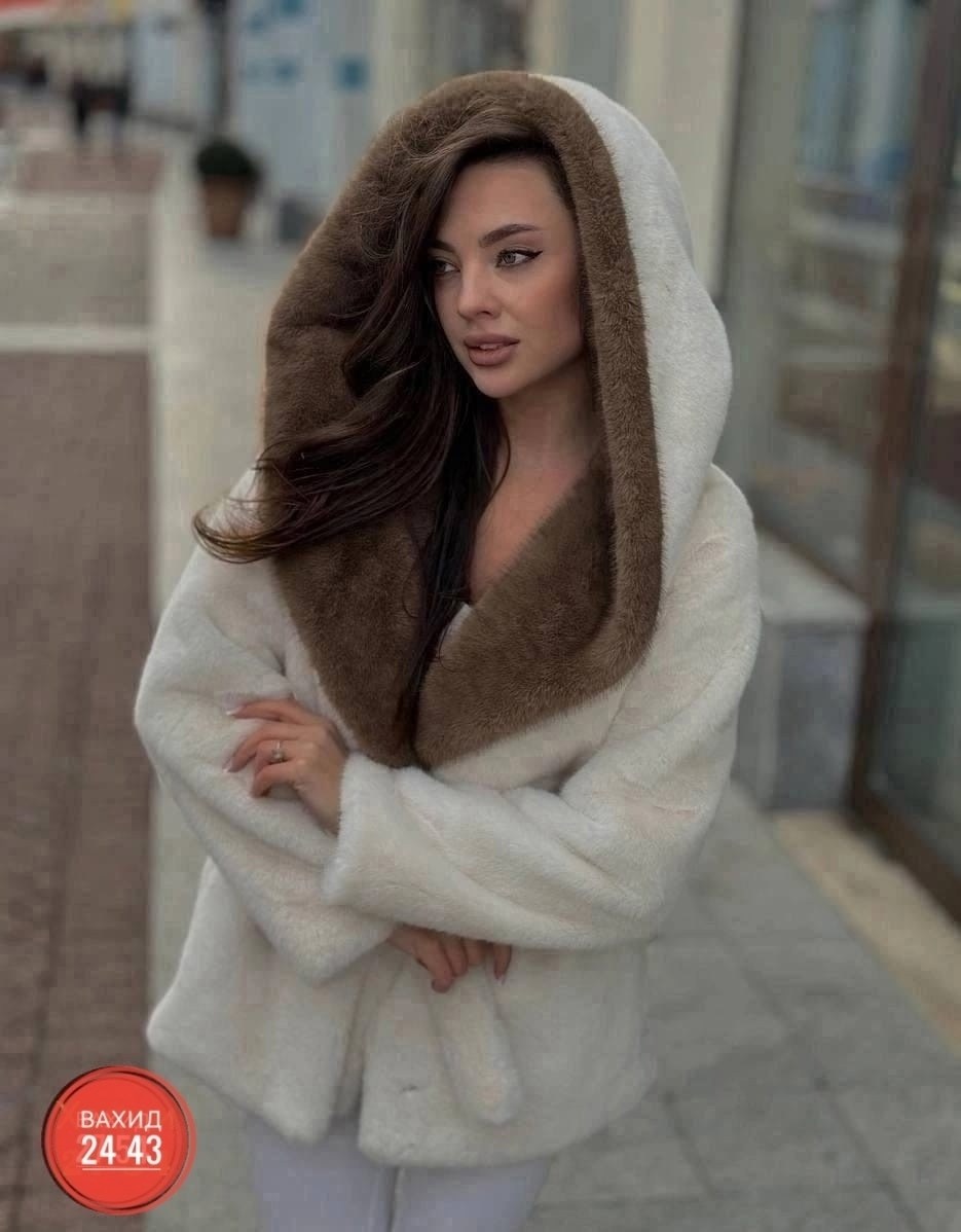 шуба из эко меха,норковая шуба,шубка,шуба искусственная с капюшоном оверсайз из экомеха,шуба