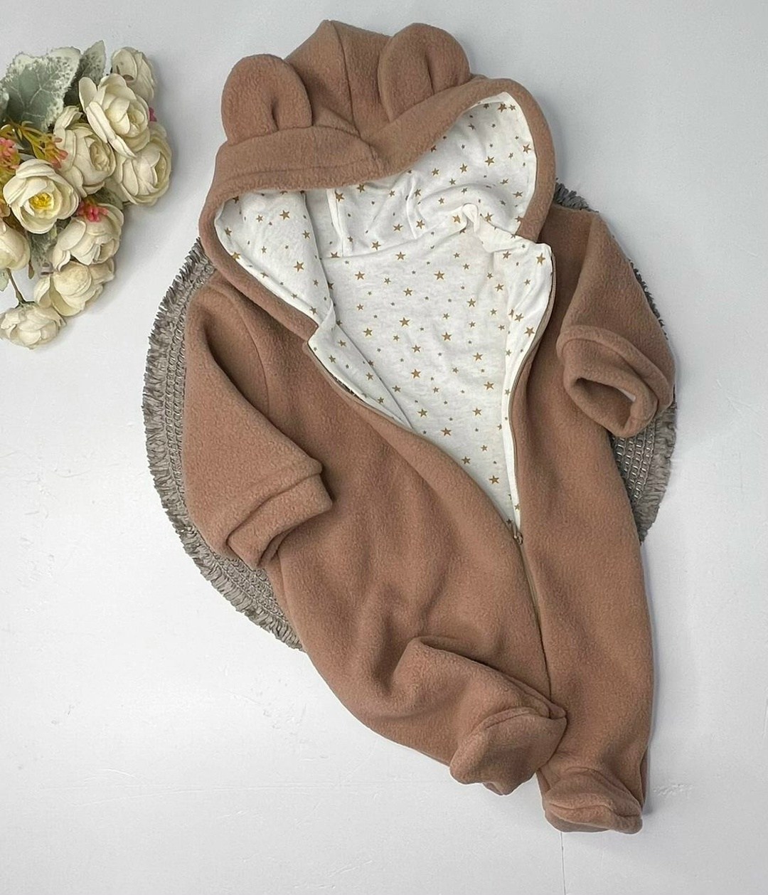 комбинезон для новорожденного утепленный,утепленный комбинезон,комбинезон для новорожденного,комбинезон для новорожденной,комбинезон для новорожденных демисезонный плюшевый