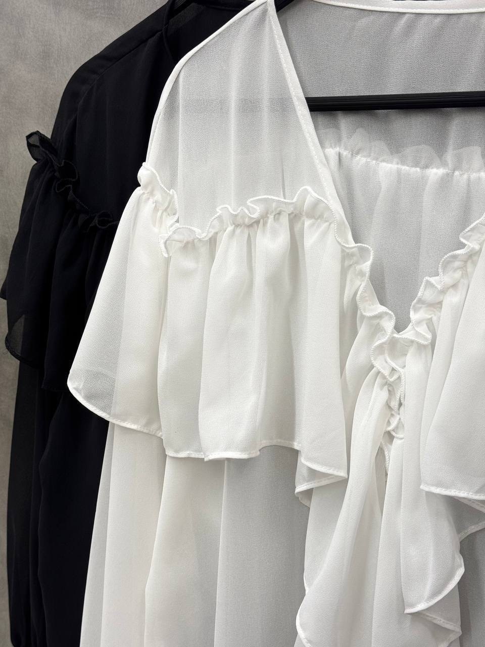 блузка с рюшами,нарядная блузка с воланами,блузка с оборками,блузка с джинсами,стильные наряды