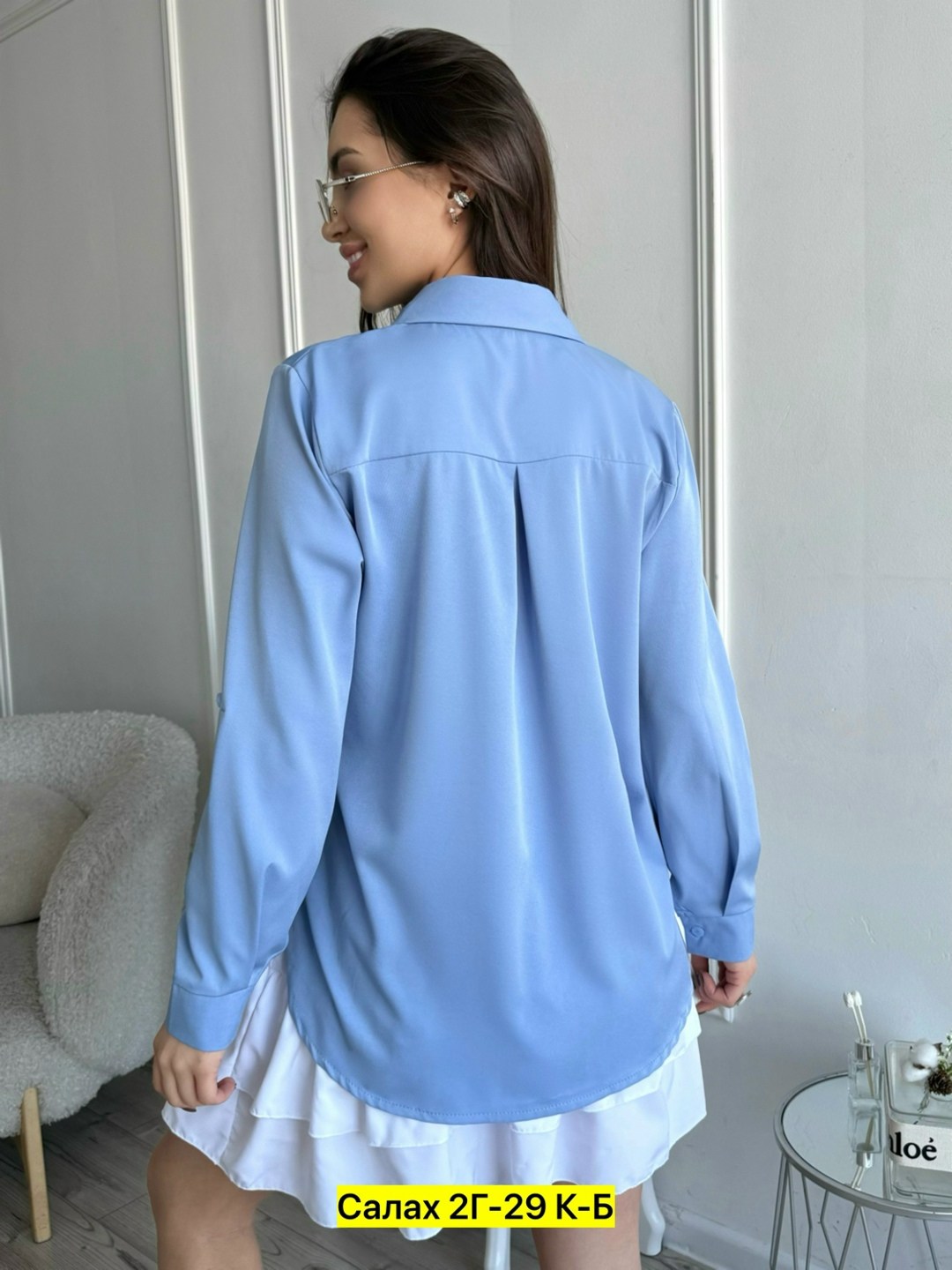 женские блузки и рубашки,рубашка женская,блуза,голубая блузка,голубое платье