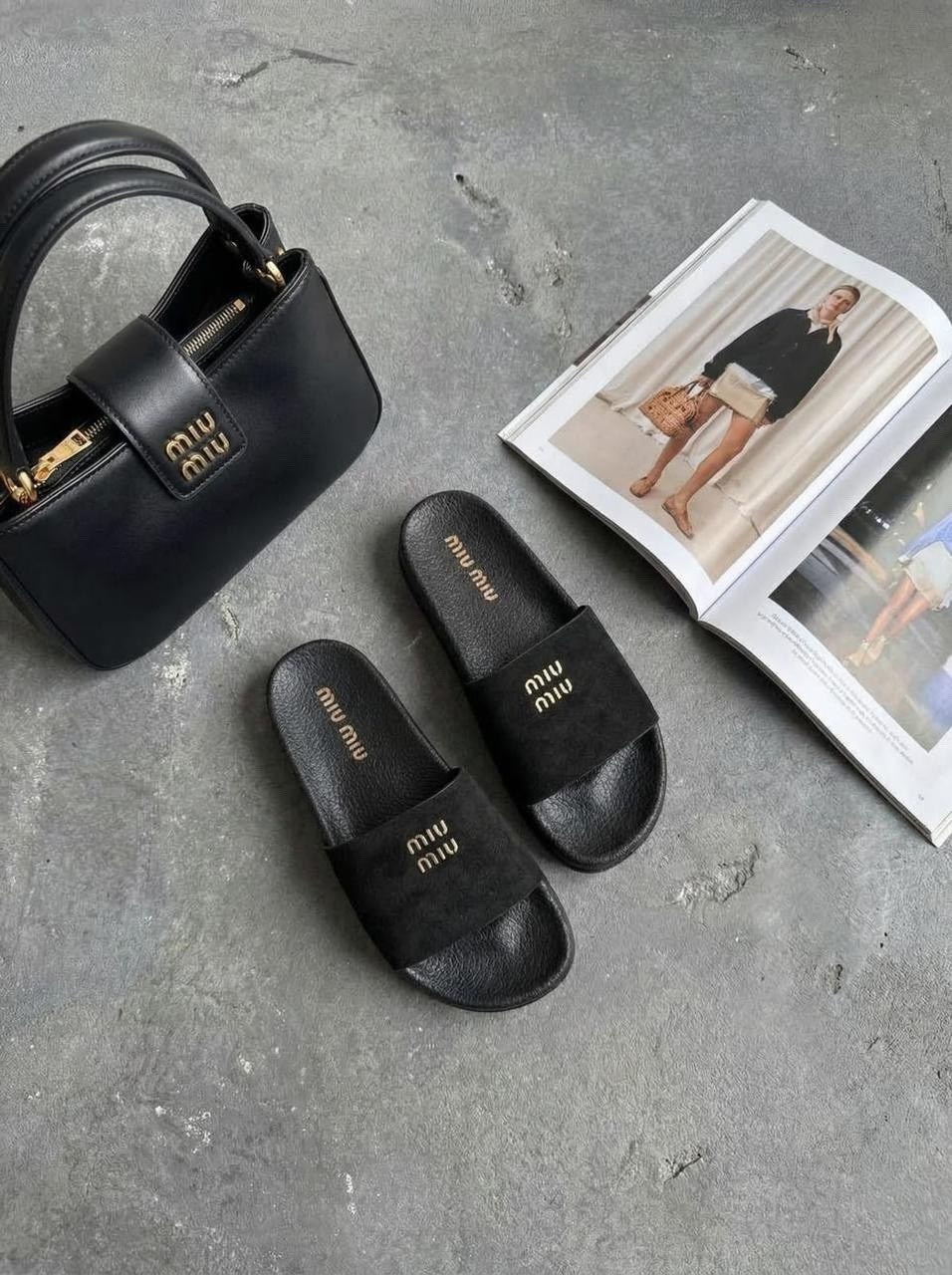 шлепанцы женские,женские шлепки,,шлёпанцы miu miu,шлепки лето