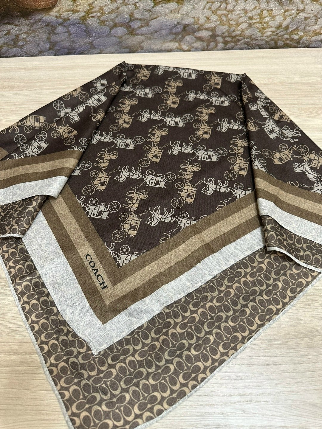 брендовый платок,кашемировый платок,платки женские,платок,платок коричневый