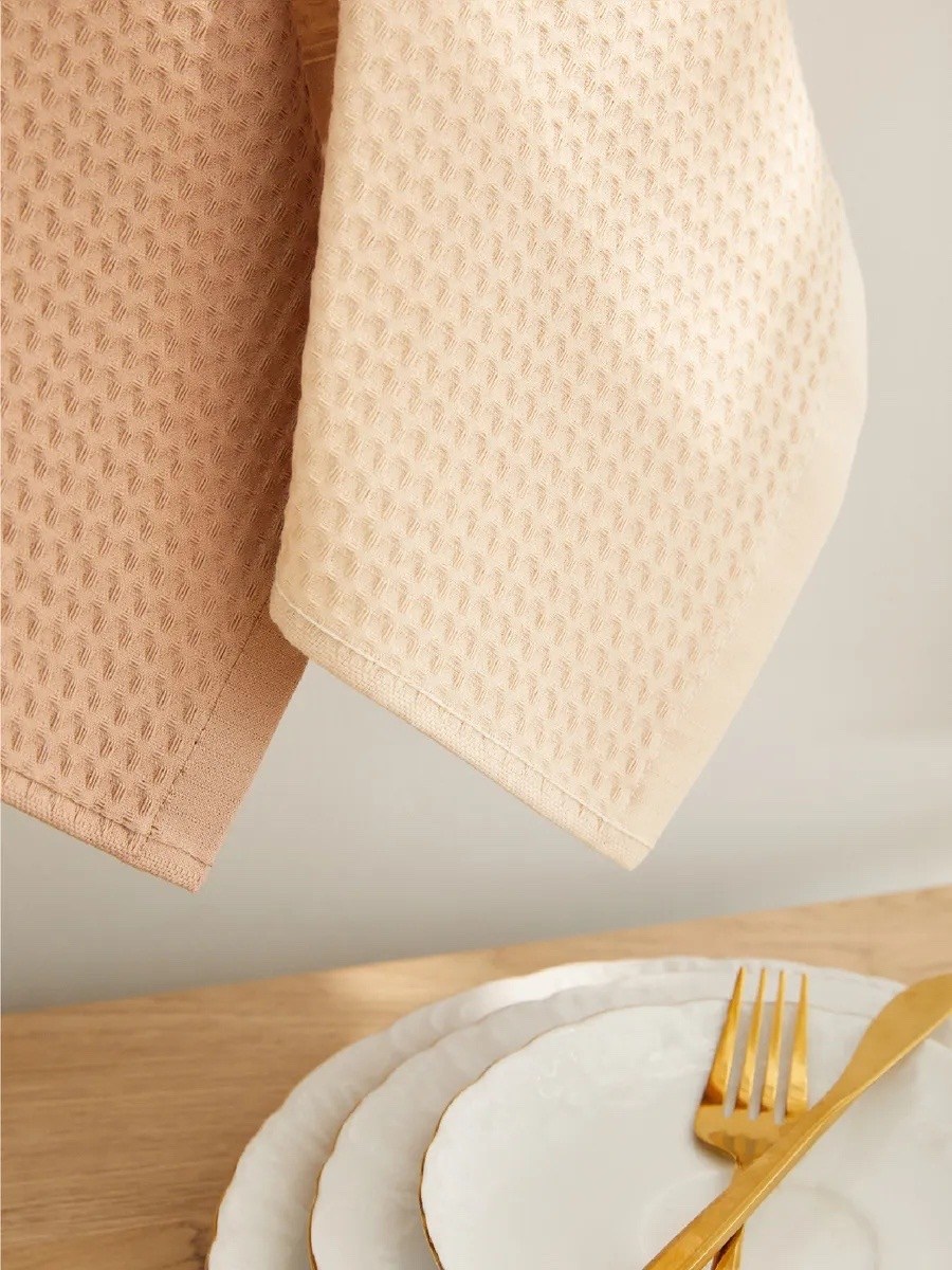 набор кухонные полотенец,набор вафельных кухонных полотенец,полотенца кухонное,полотенца для кухни,полотенце для кухни в наборе