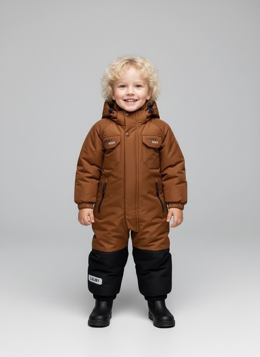 комбинезон утепленный arctland,комбинезон зимний детский arctland,комбинезон зимний для мальчика fantimino,комбинезон зимний для мальчика,комбинезон зимний crockid коричневый