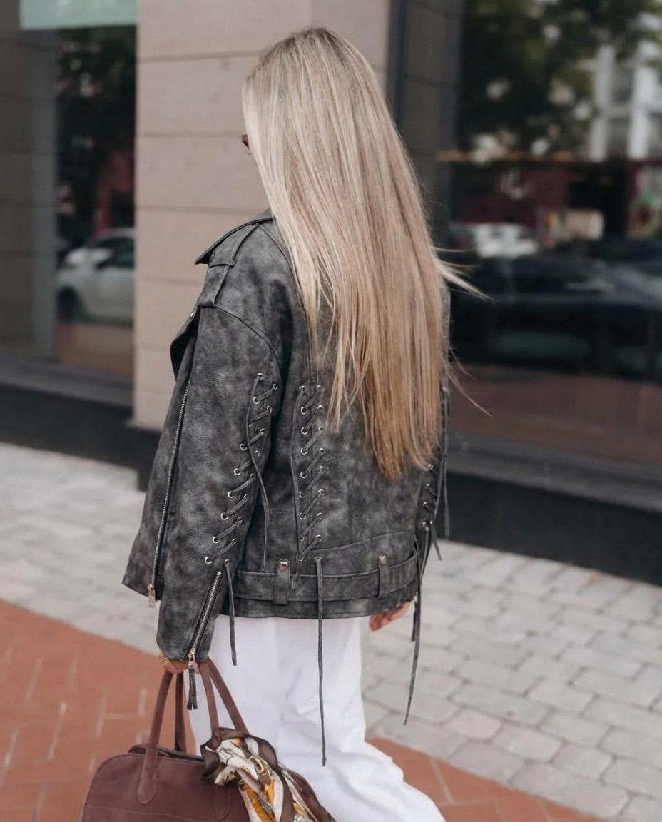 косуха оверсайз демисезонная pa&bn fashion,косуха оверсайз демисезонная c&h style,косуха винтажная кожаная куртка серая оверсайз aftfbasic,косуха винтажная кожаная куртка серая оверсайз mony,удлиненна