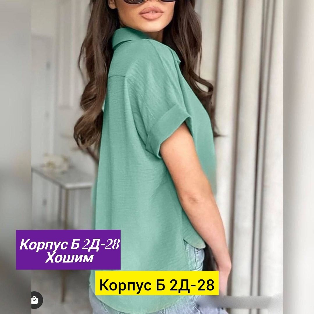 стильная женская рубашка,рубашка женская свободного кроя,женская рубашка,женская блузка с коротким рукавом,блузка женская