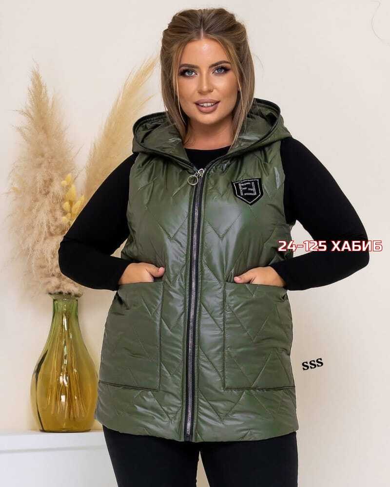 жилетка женская,женская жилетка больших размеров,жилетка женская демисезонная,жилет женский,жилетка из плащевки женская