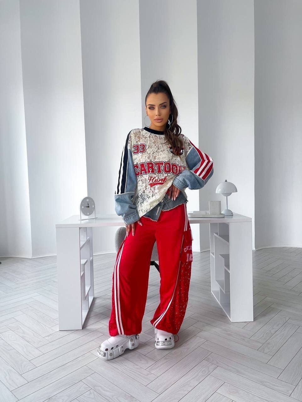 толстовка стильная,женская кофта,лонгслив гипюр с джинсой