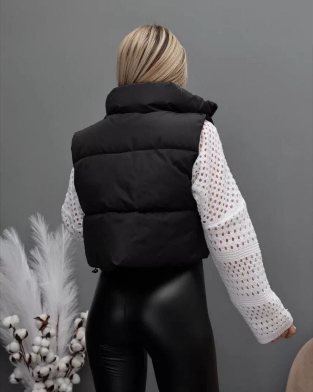 стиль элегантный,жилетка женская,повседневная куртка,жилетка укороченная