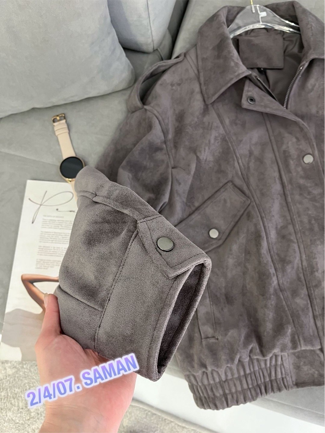 куртка из экозамши цвета шоколад,женская куртка бомбер из эко замши коричневого цвета,куртка бомбер,куртка замшевая,куртка