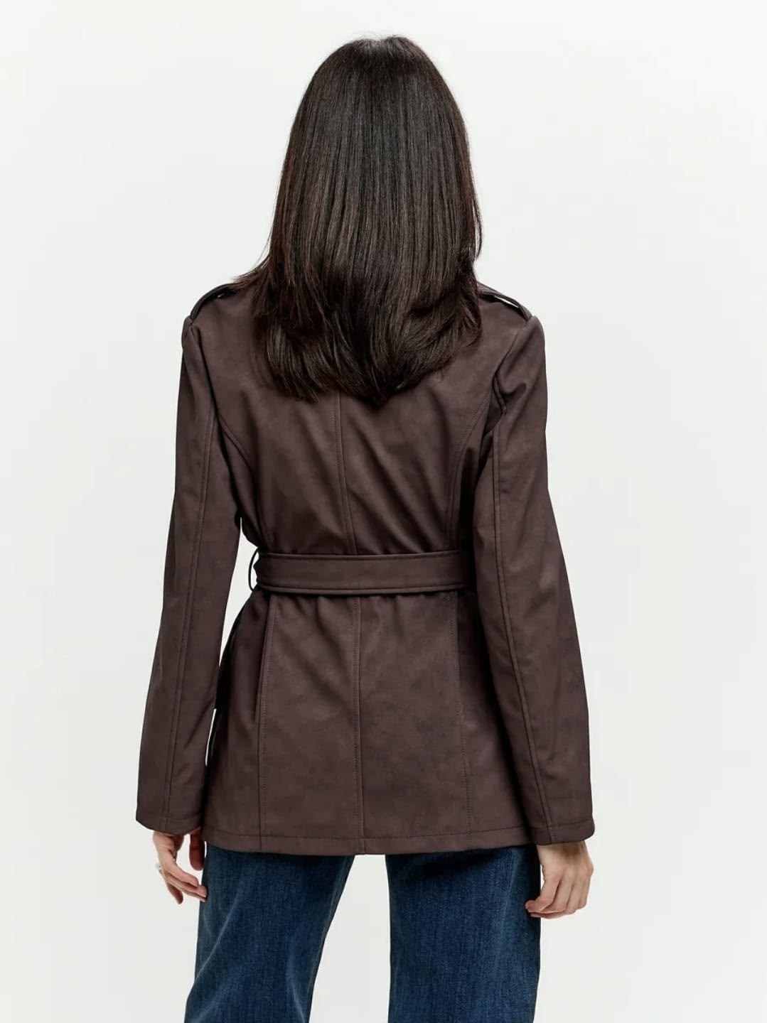 тренч короткий плащ moza*luna 210509252,тренч бежевый,тренч,куртка тренч,тренч с поясом