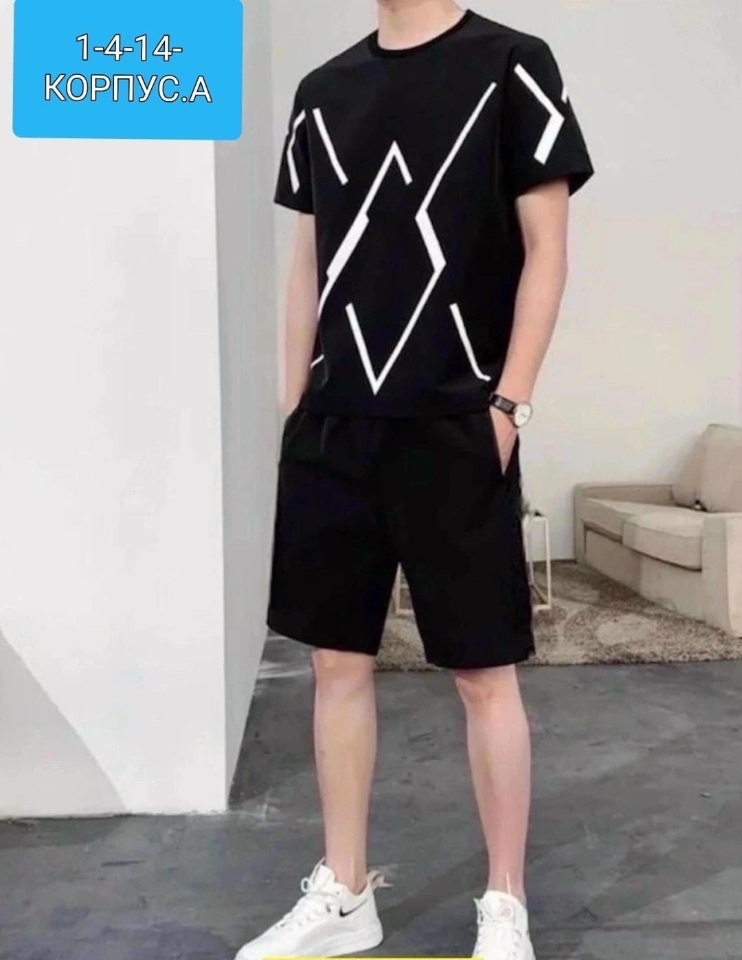 спортивный костюм футболка с шортами,спортивный костюм мужской летний с шортами и футболкой,костюм спортивный мужской,костюм спортивный летний футболка и шорты,мужской спортивный костюм с шортами летн