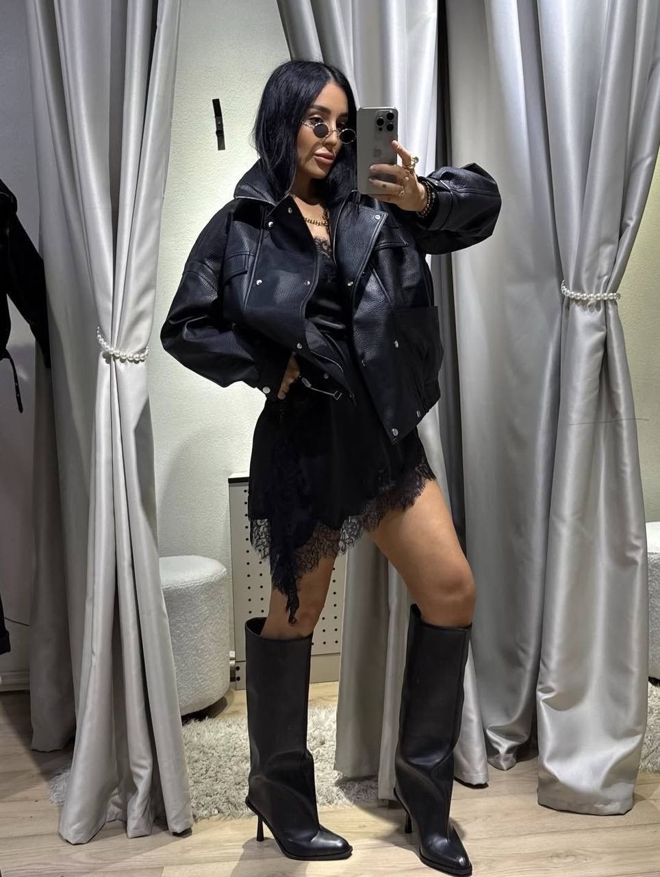 модное платье,черное платье комбинация,стильное платье,стильные образы