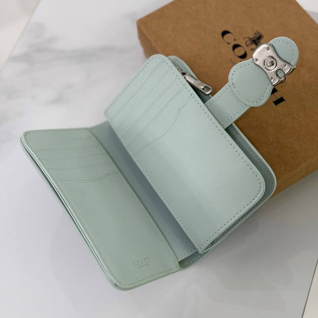 кошелёк coach,кошелек натуральная кожа coach,coach бумажник,женский кошелек coach,кошелек мини женский coach