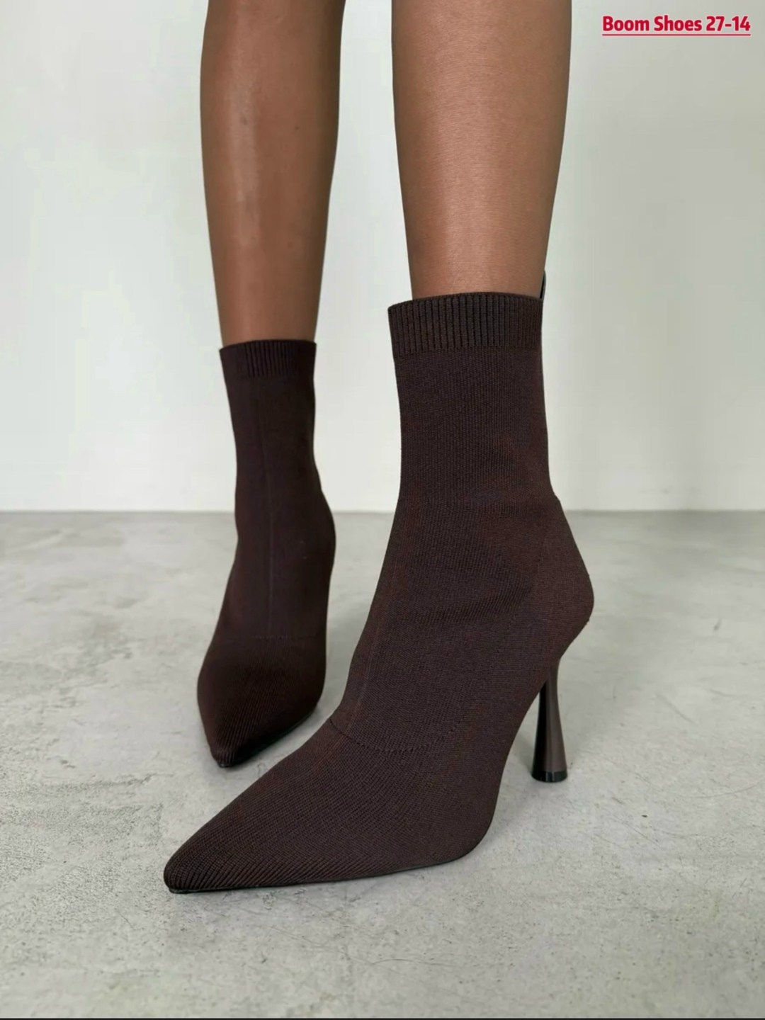 ботильоны на шпильке с острым мысом araz,ботильоны женские,ботильоны касадей на шпильке,стильные ботильоны,женские ботильоны с острым носком на высоком каблуке