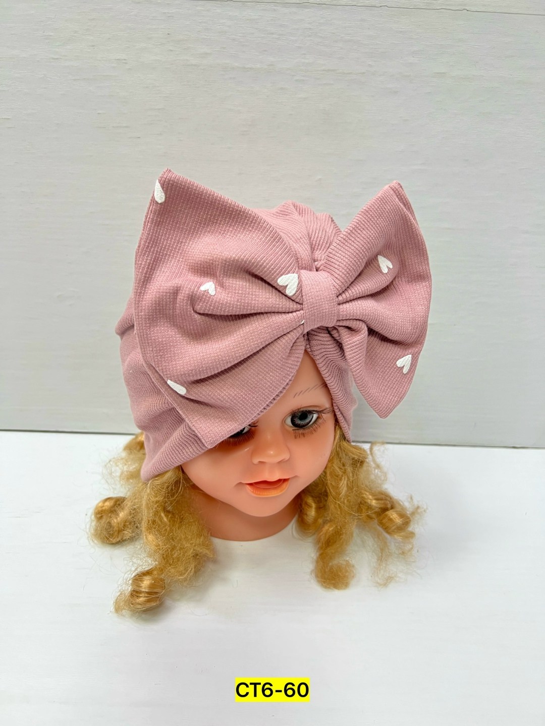 шапка с бантом,тюрбан для девочки,тюрбан детский,детская шапочка,шапочка с бантом