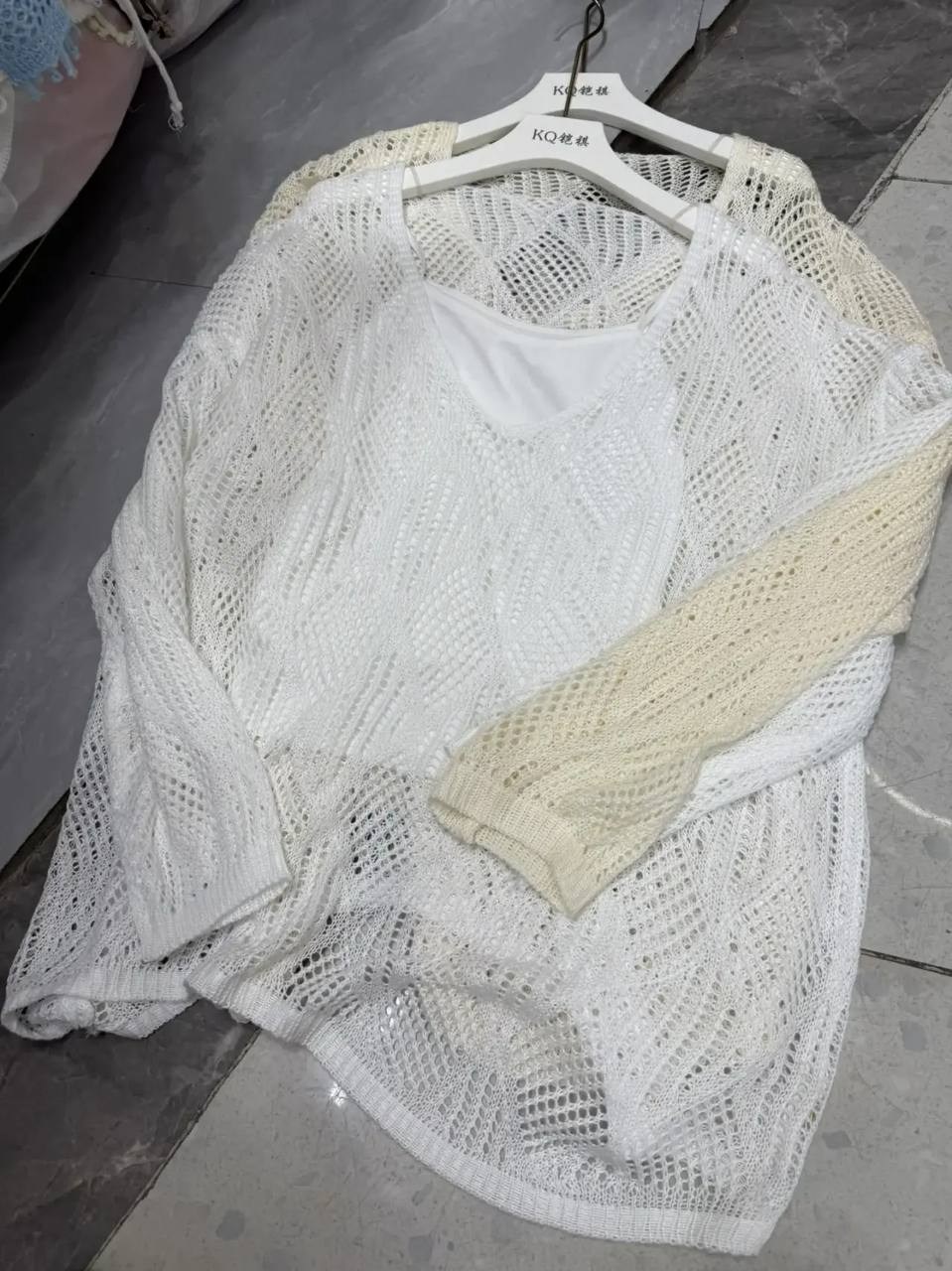 вязаная блузка,вязаный свитер,пляжная ажурная туника,вязаный пуловер,вязаные свитера женские