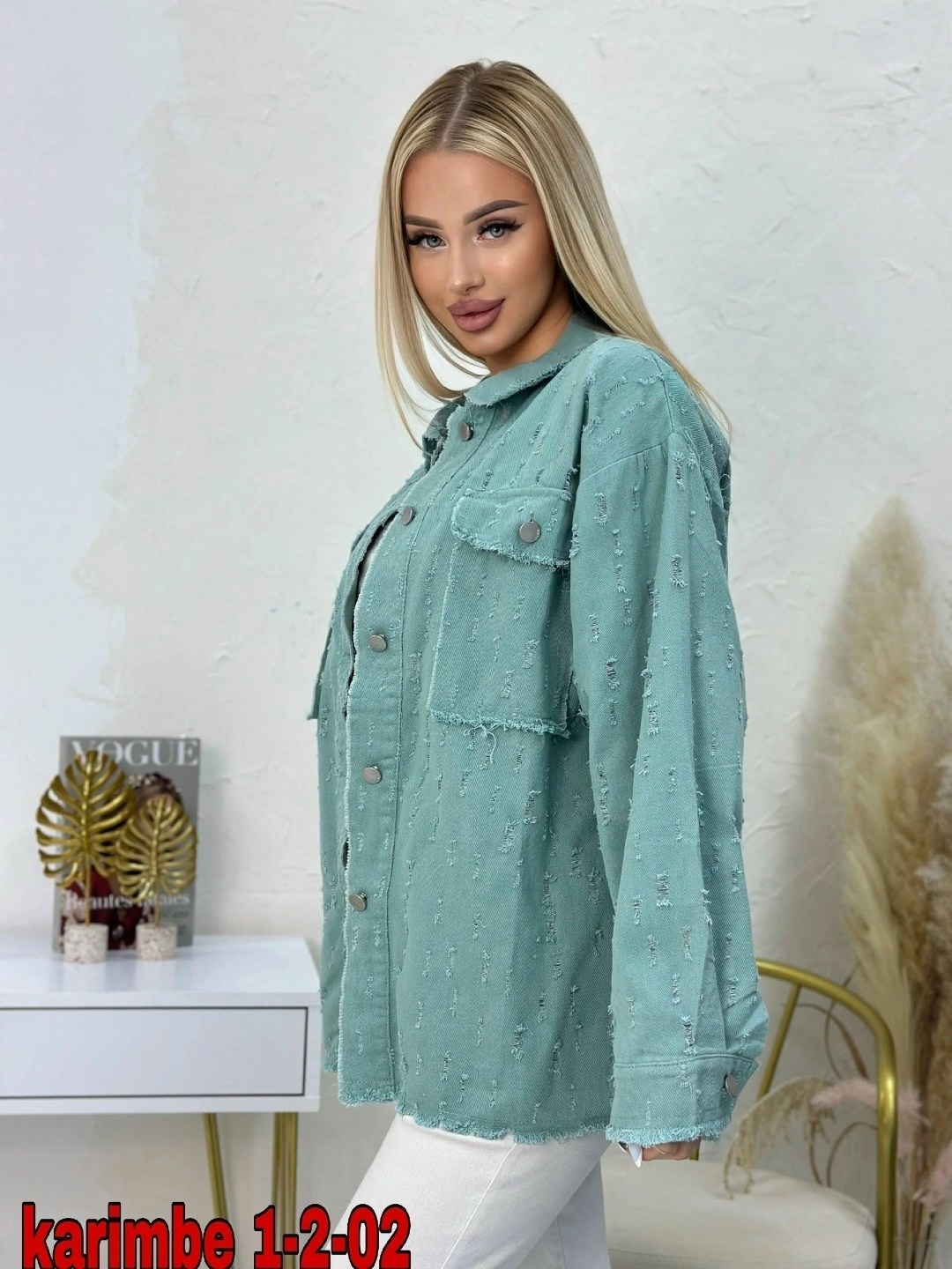 рубашка женская джинсовая оверсайз,рубашка женская джинсовая,рубашка женская джинсовая арт. 1306405,джинсовая куртка,джинсовая куртка белая