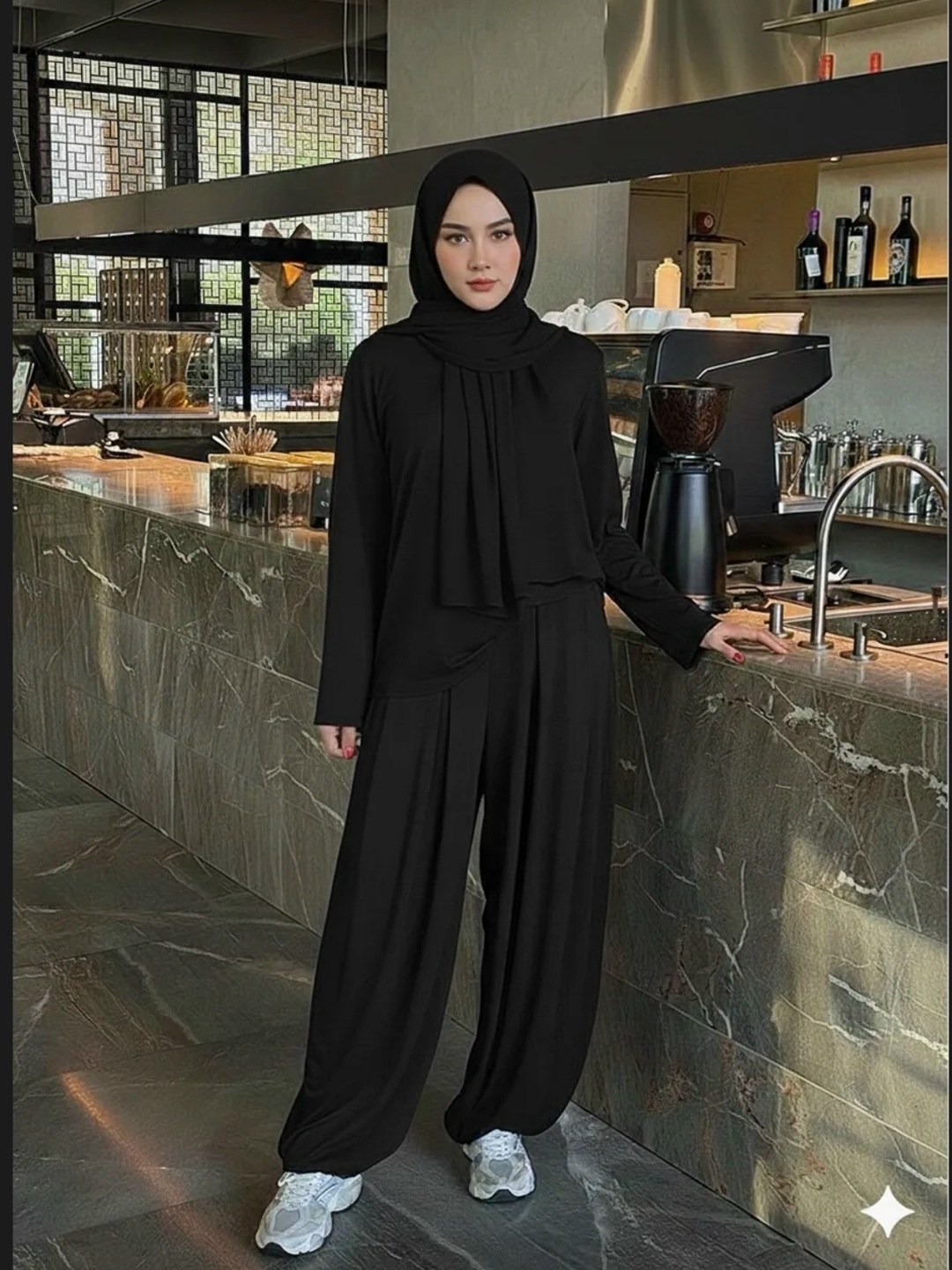 костюм трикотажный,одежда мусульманская,костюм с широкими брюками,летние костюмы