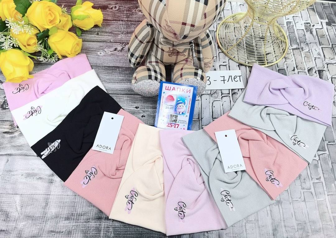 шапки комплект,комплект трусов,шапка трикотажная,комплект трикотажный,набор трусиков для девочек