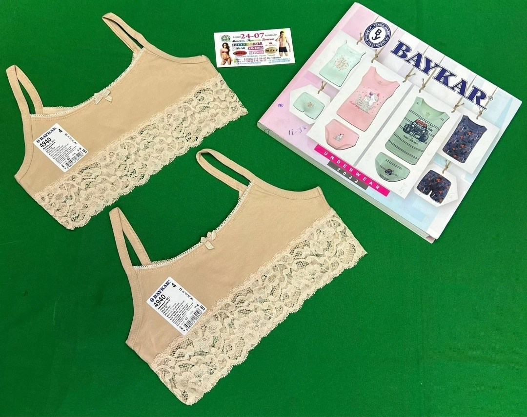 байкар топ для девочки арт 4014,майка-топ для девочки baykar,топ для девочки baykar,топ для девочек белый (baykar),бюстье для девочек байкар