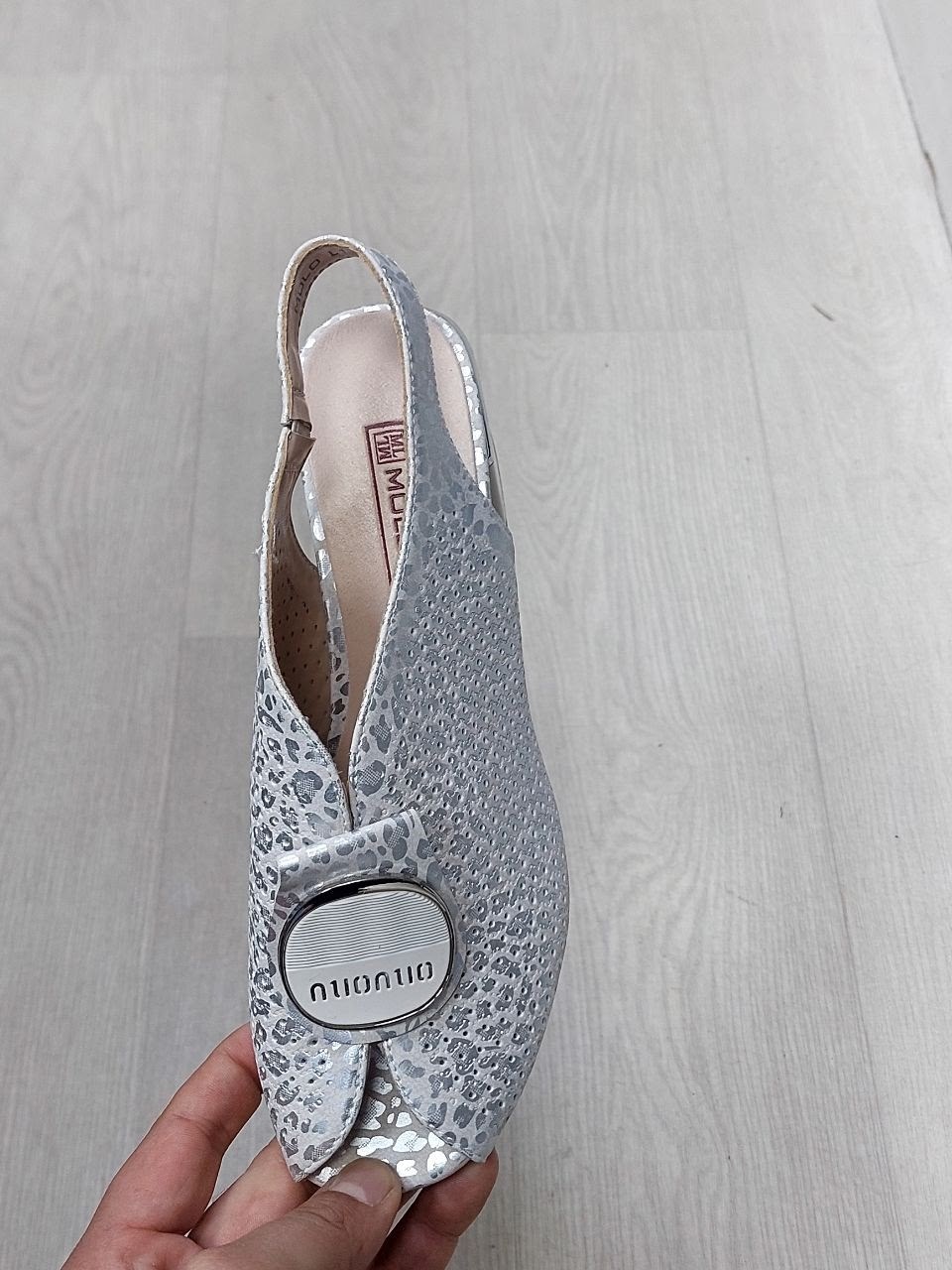 босоножки,босоножки женские marco magitni 561-0412,женские босоножки,серебристые босоножки,