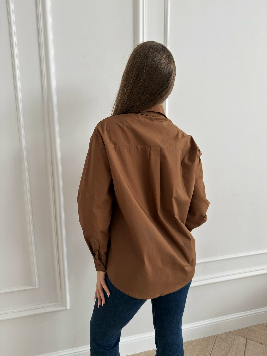 рубашка стильная,рубашка женская,рубашка,модная рубашка,рубашка шоколадного цвета