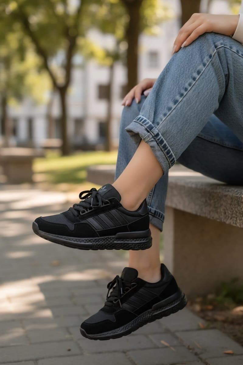 ,кроссовки adidas,кроссовки adidas мужские,кроссовки adidas zx 500,кроссовки adidas zx 500 boot basketball черные кожаные