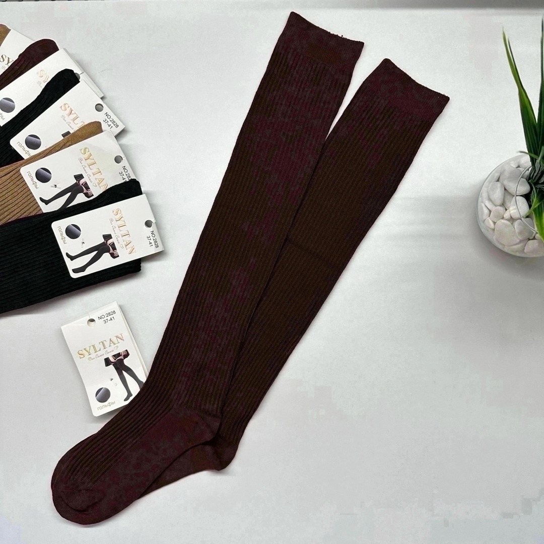 женские гольфы,гольфы однотонные,гольфы женские теплые,теплые чулки,хлопчатобумажные чулки