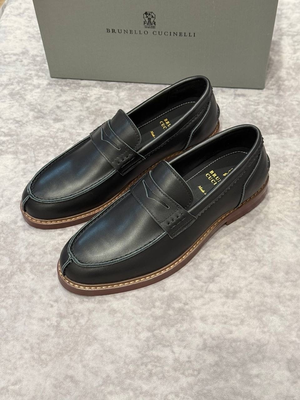 кожаные лоферы brunello cucinelli,лоферы мужские,,мужские кожаные лоферы,кожаные лоферы