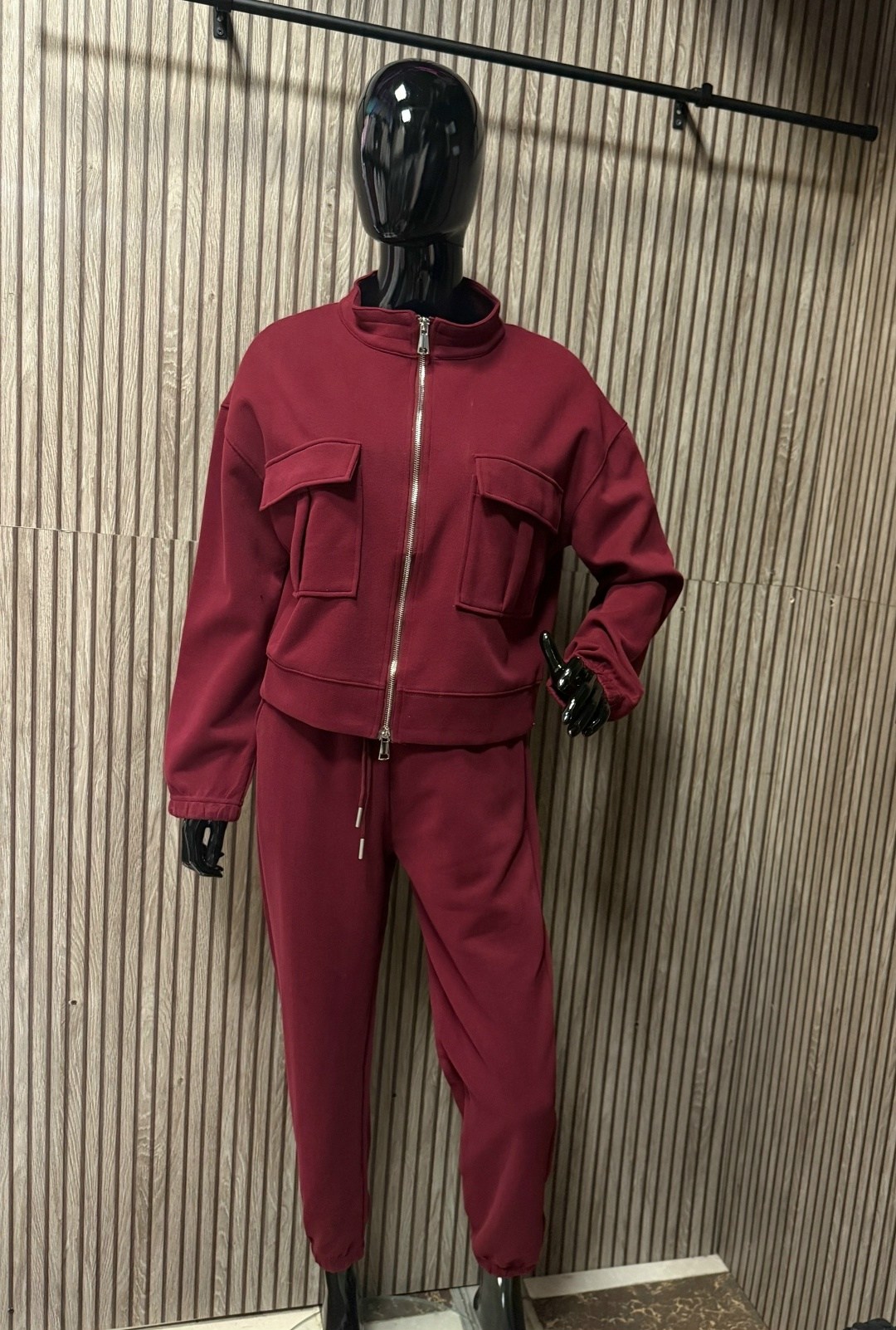 костюм женский,костюм худи,спортивный костюм f3101-12-01 вишня go wear,толстовка женская,женский костюм из футера