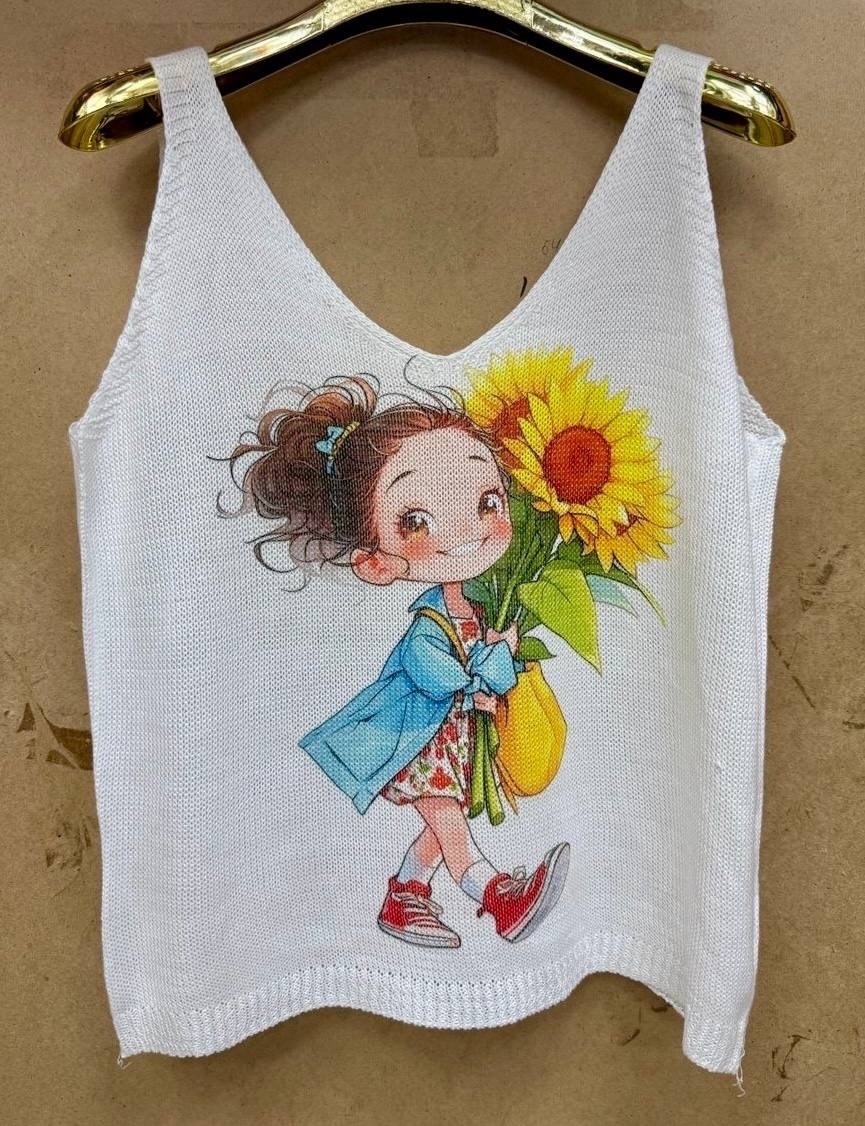 летняя мода,майка с принтом,женская майка,одежда с принт