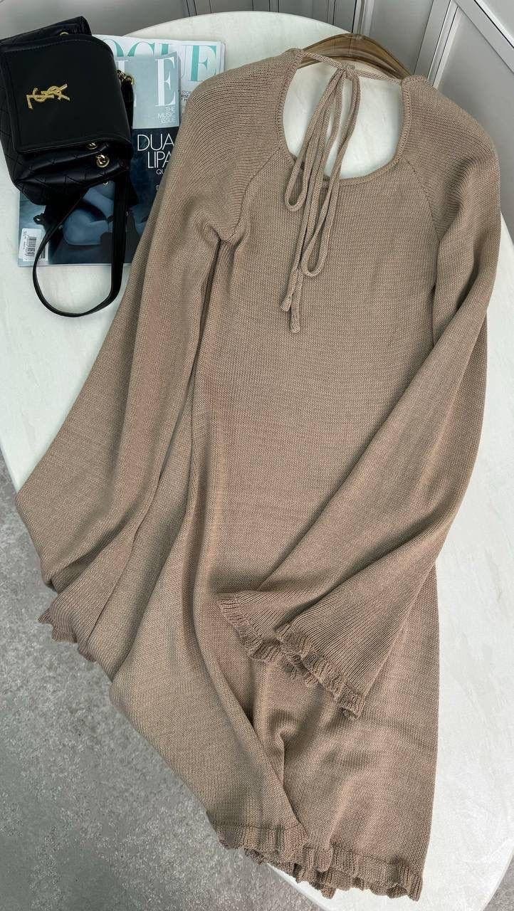 платье трикотажное,стильное платье,женское платье,вязаное платье,платье лапша