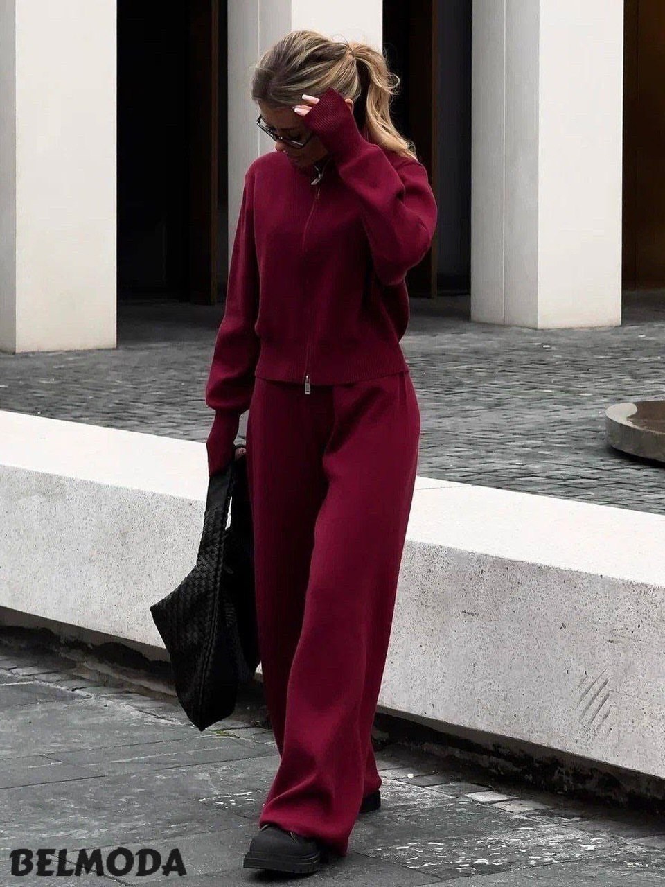 трикотажные костюмы,костюм женский теплый,костюм двойка кашемир,костюм вязаный трикотажный теплый с брюками jammy you,стильные костюмы