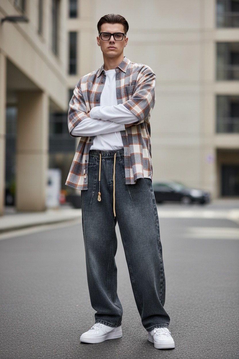 мужские джинсы,повседневные брюки,одежда в стиле,широкие джинсы,мужская мода