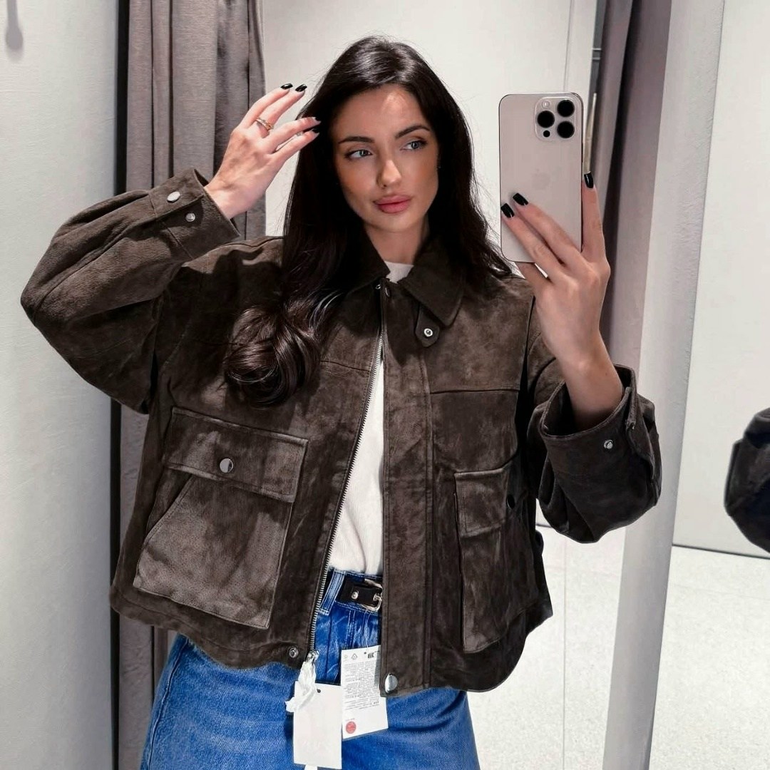 замшевая куртка,куртка повседневная,модная куртка,бомбер укороченный оверсайз замшевый куртка рабочего тренд saint shine,бомбер женская куртка