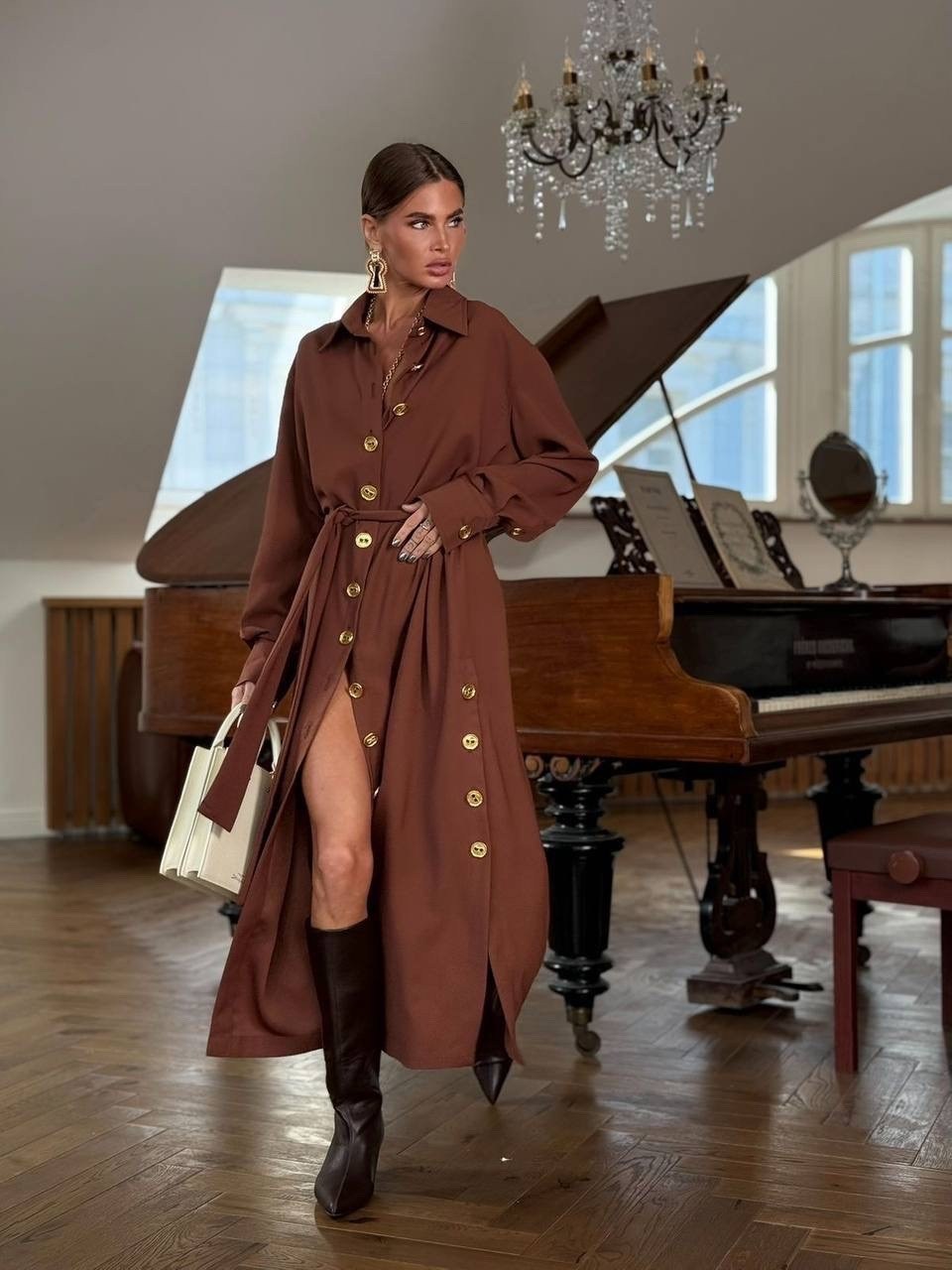 платье коричневое,женское платье на пуговицах schiaparelli кофейного цвета,платье на пуговицах,платье schiaparelli,платье рубашка