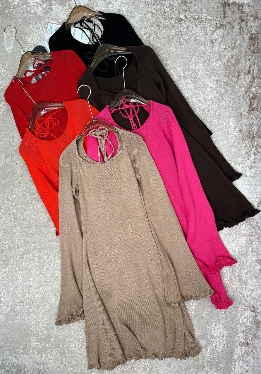 платье трикотажное,стильное платье,женское платье,вязаное платье,платье лапша