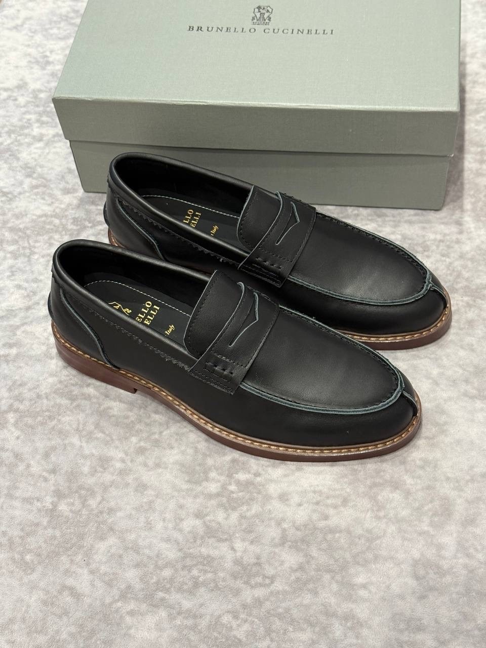 кожаные лоферы brunello cucinelli,лоферы мужские,,мужские кожаные лоферы,кожаные лоферы