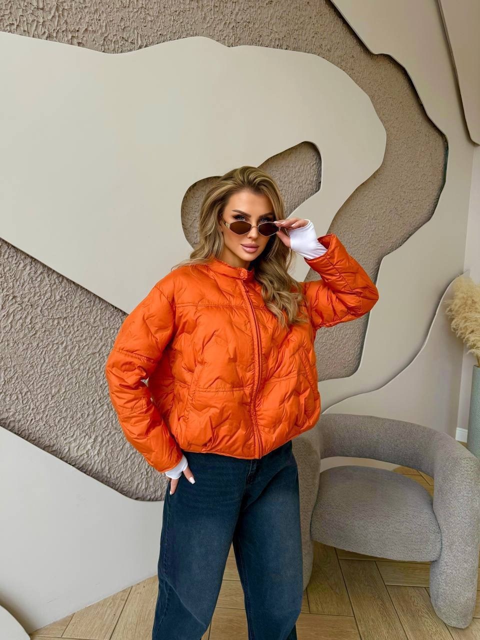 куртка женская,оранжевая куртка,демисезонная куртка,модная оранжевая куртка,женская куртка демисезонная