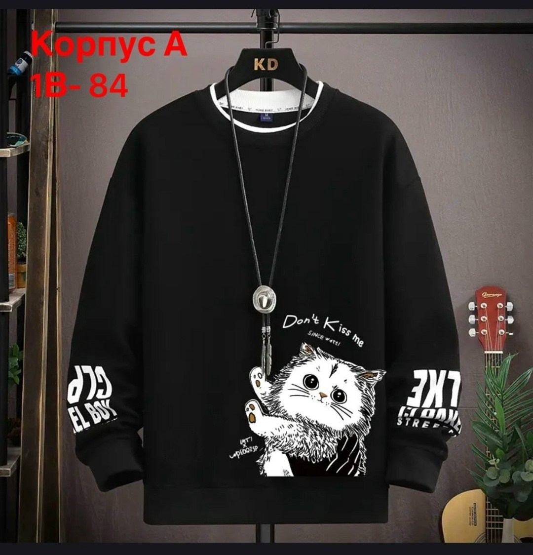 повседневный свитшот,мужские свитшоты,мужской свитшот с принтом,свитшот мужская,модные свитшоты