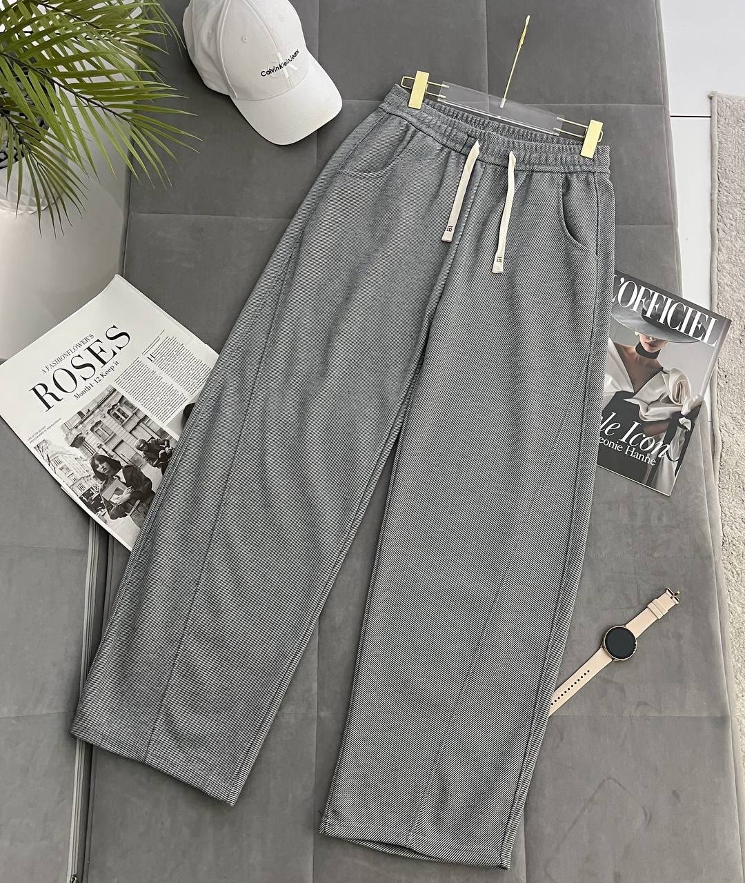 повседневные брюки,повседневные штаны,трикотажные брюки,брюки спортивные широкие палаццо hx shop,брюки теплые